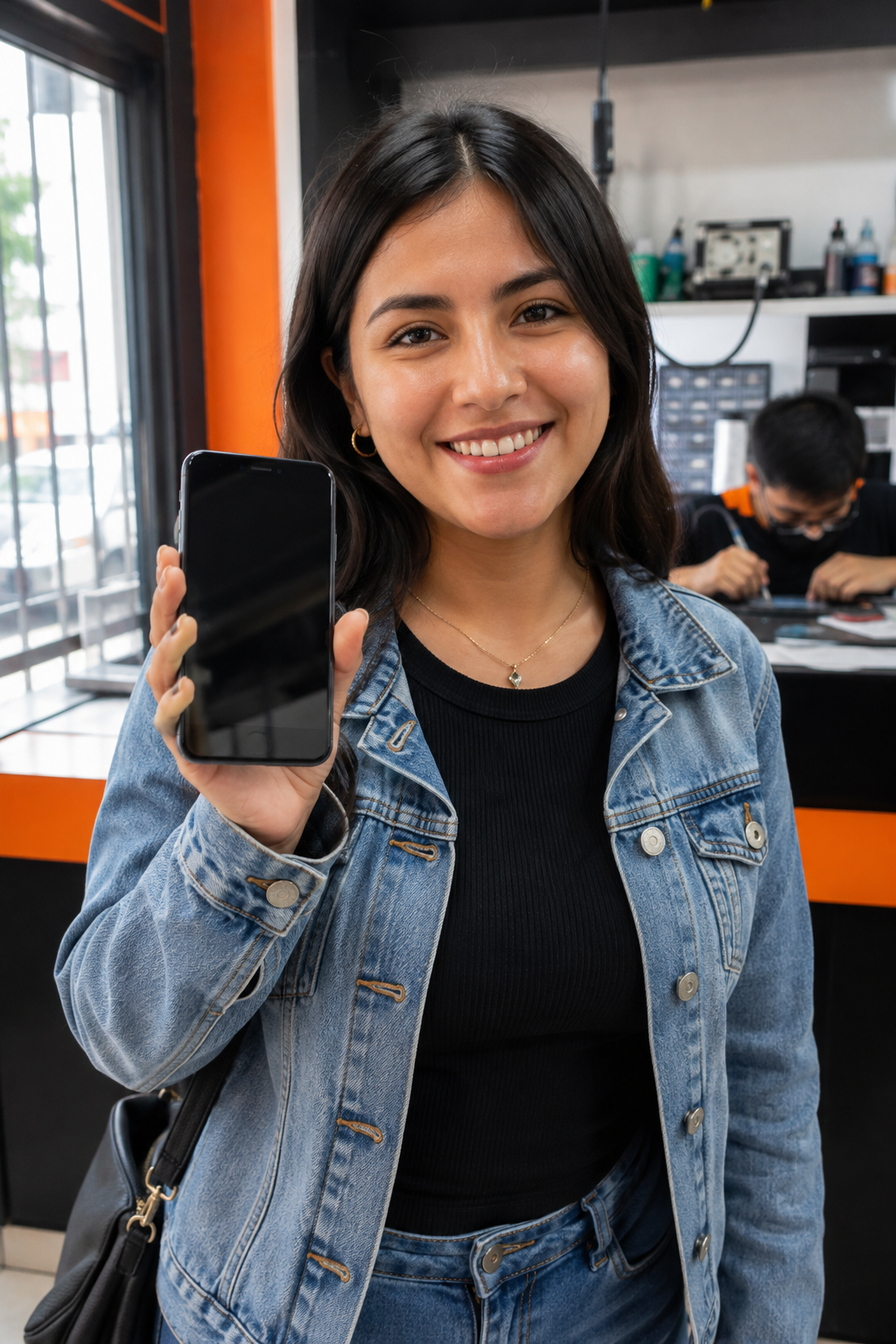 Carla Rodríguez, cliente de ServiMovil