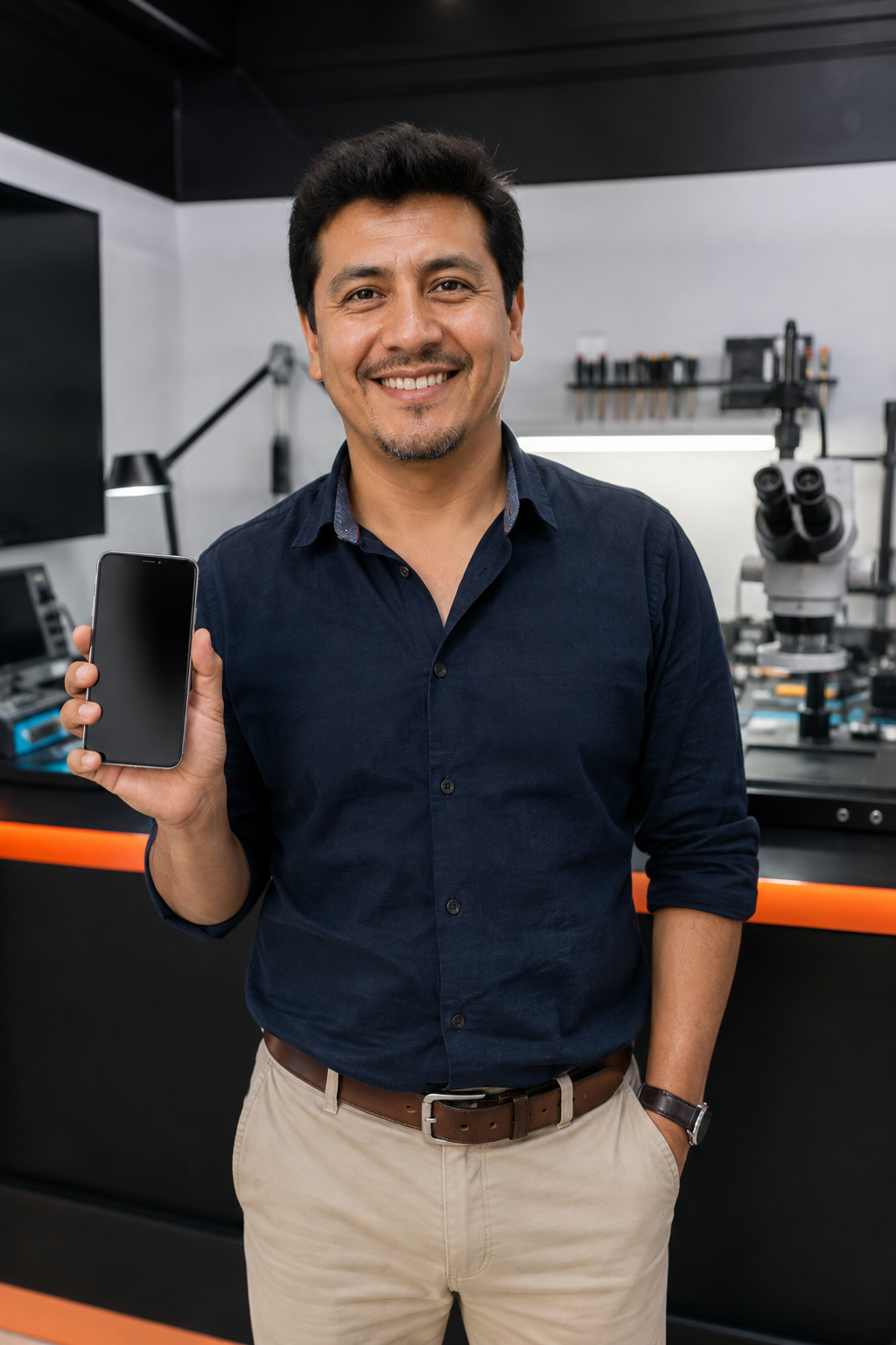 Luis Fernández, cliente de ServiMovil